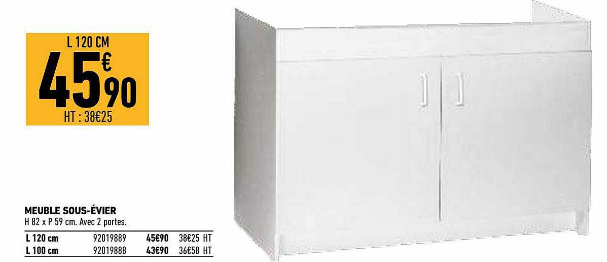 meuble sous-évier