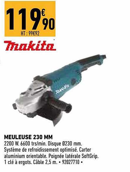 Meuleuse 230 Mm Makita