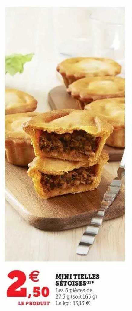 Mini Tielles Sétoises