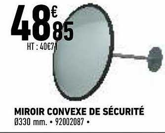 Miroir Convexe De Sécurité