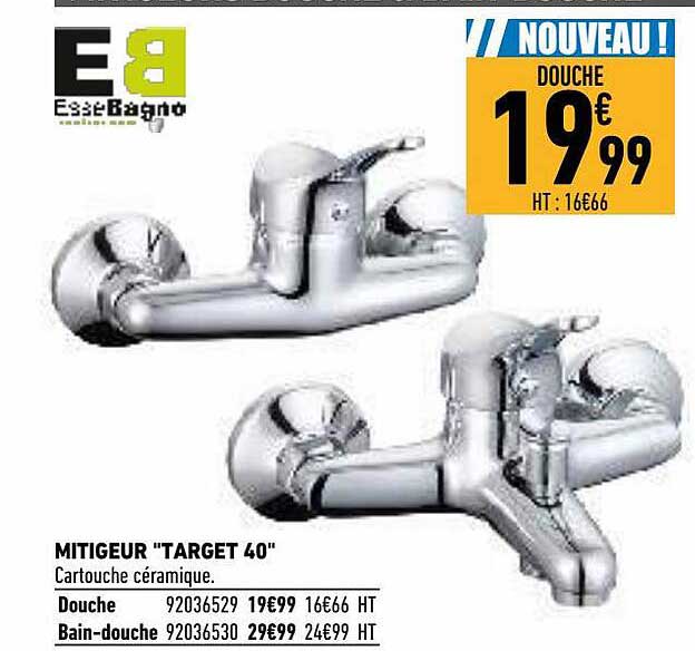 mitigeur "target 40"