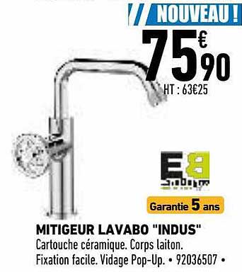 mitigeur lavabo "indus"