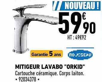 mitigeur lavabo "orkid"