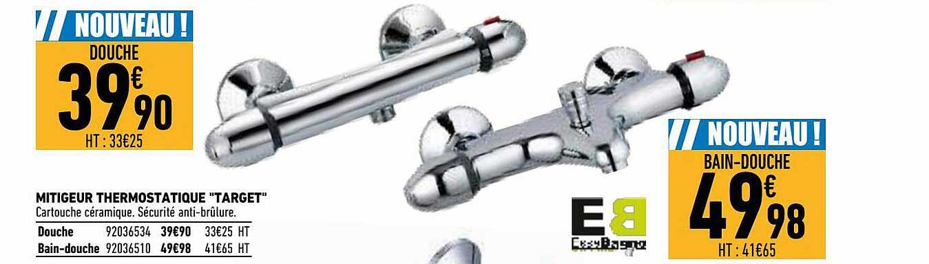 mitigeur thermostatique "target"