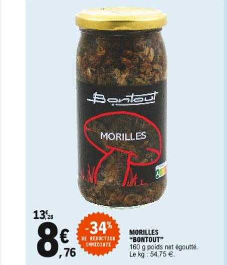 morilles "bontout"