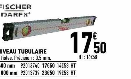 Niveau Tubulaire Fischer Darex