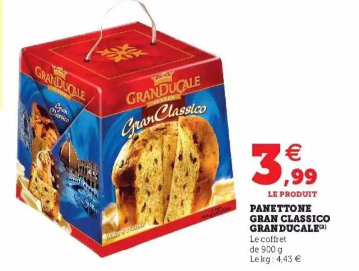 panettone gran classico granducale