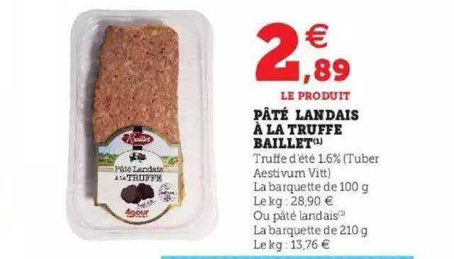 pâté landais à la truffe baillet
