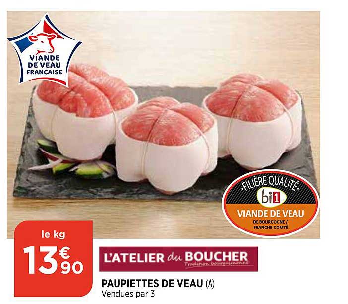 paupiettes de veau l'atelier du boucher