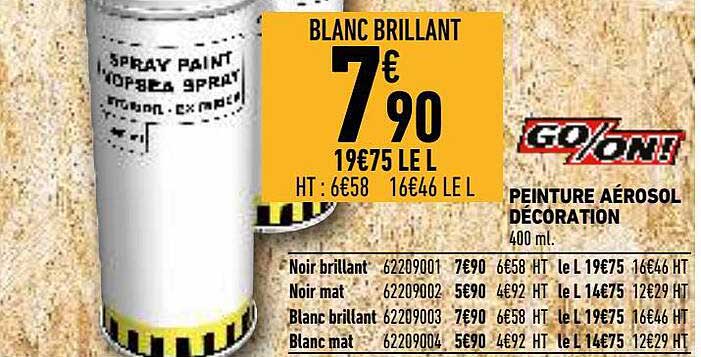 Peinture Aérosol Décoration Go-on!
