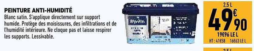 peinture anti-humidité