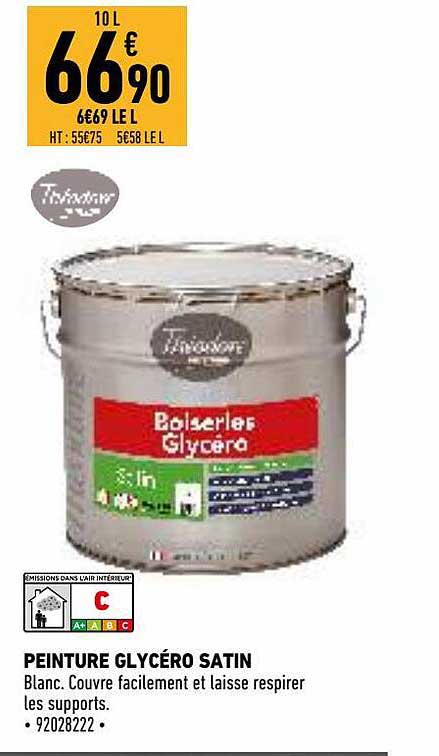 Peinture Glycéro Satin