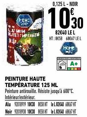 peinture haute température 125 ml home way