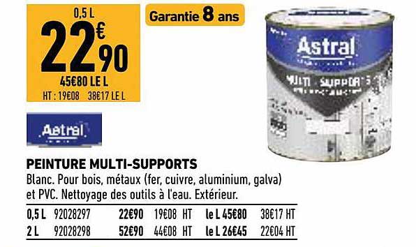 peinture multi-supports astral