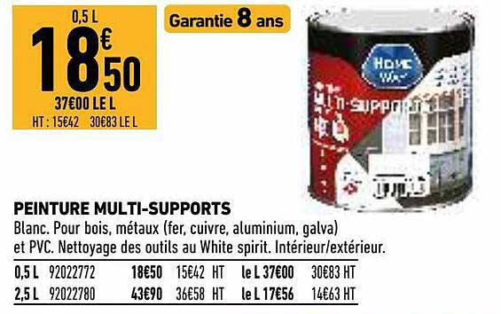 peinture multi-supports home way