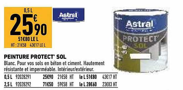 peinture protec' sol astral
