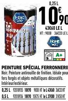 peinture spécial ferronnerie home way