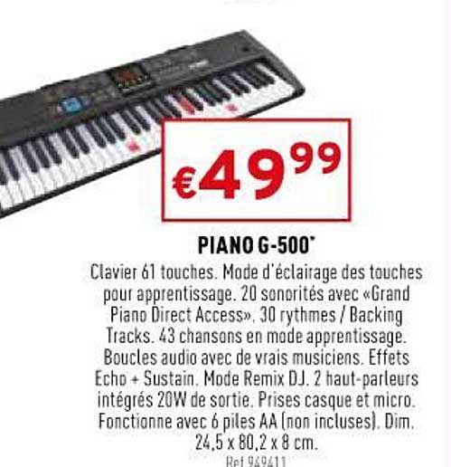 piano g-500