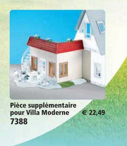 pièce supplémentaire pour villa moderne