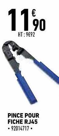 pince pour fiche rj45