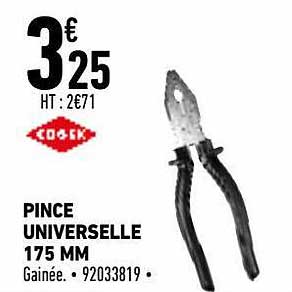 Pince Universelle 175 Mm