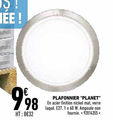 plafonnier "planet"