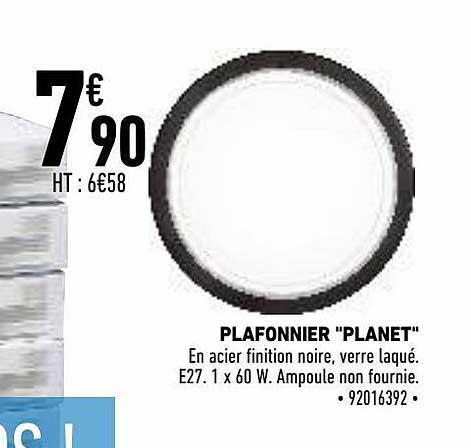 plafonnier "planet"