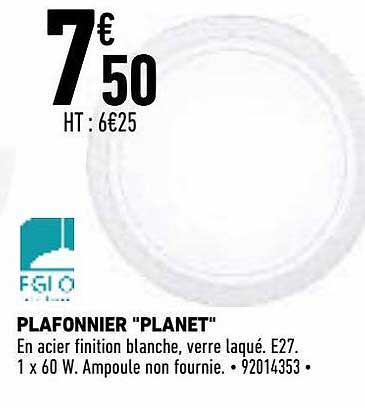 plafonnier "planet"