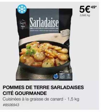 pommes de terre sarladaises cité gourmande