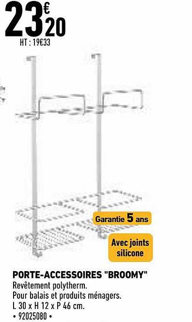 Porte-accessoires "broomy"