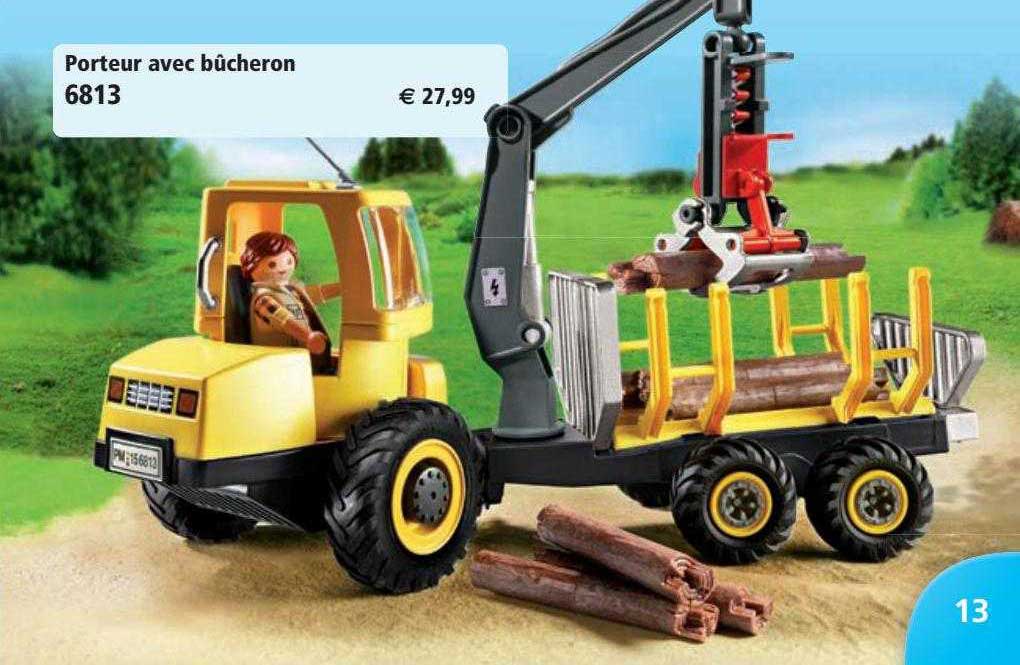 porteur avec bûcheron