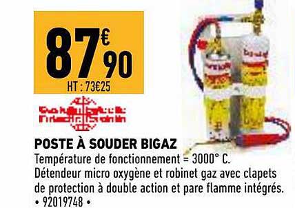 poste à souder bigaz