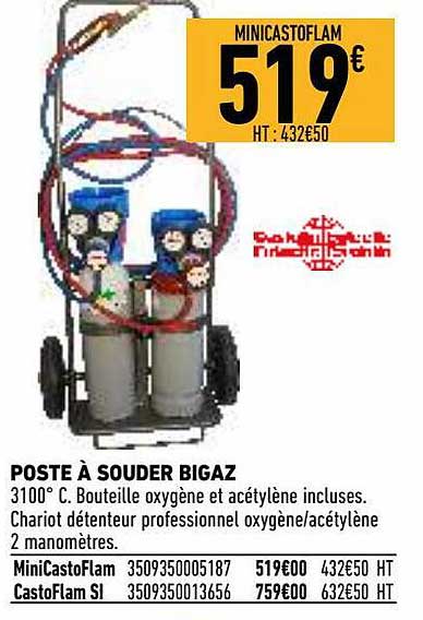 poste à souder bigaz