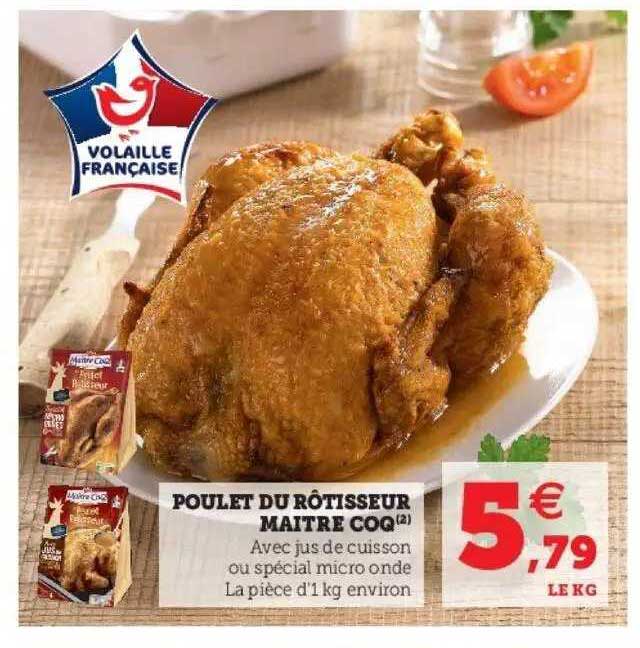 poulet du rôtisseur maître coq