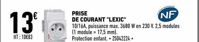 prise de courant "lexic"