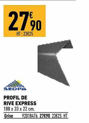 profil de rive express sedpa