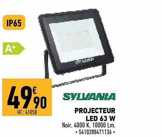 projecteur led 63 w sylvania