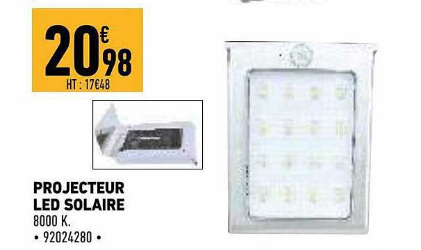 Projecteur Led Solaire