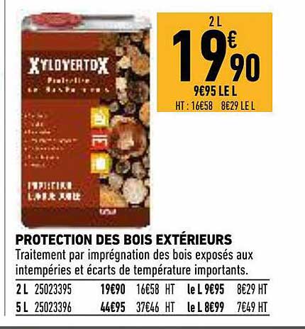 protection des bois extérieurs