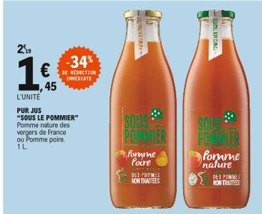 pur jus "sous le pommier"