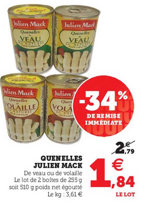 Quenelles Julien Mack