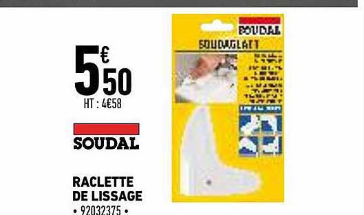 Raclette De Lissage Soudal
