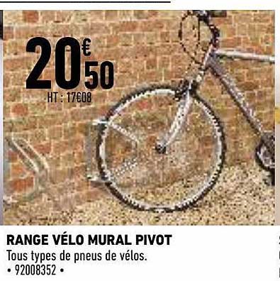 range vélo mural pivot