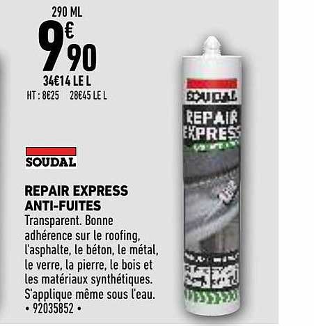 repaire express anti-fuites soudale