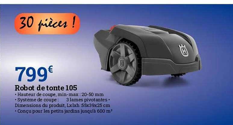 robot de tonte 105