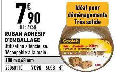 ruban adhésif d'emballage