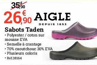 sabots taden aigle depuis