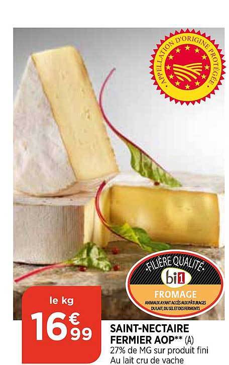 saint-nectaire fermier aop