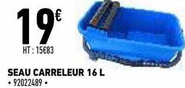 seau carreleur 16 l