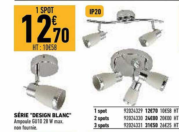 Série "design Blanc"